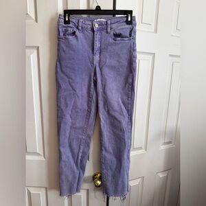 Zenana Outfitters Purple Straight color Leg Jeans